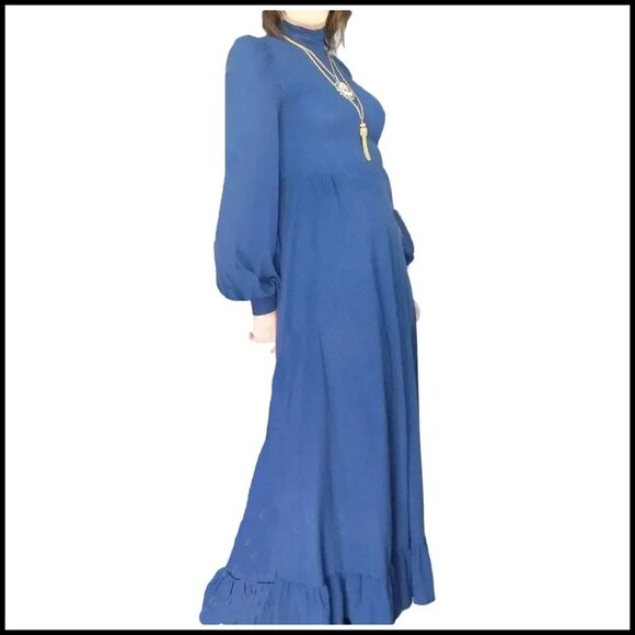 Vintage Renaissance Faire Gown Juliet Style, Woodland Goth Ren Fair VFG - Picture 3 of 14